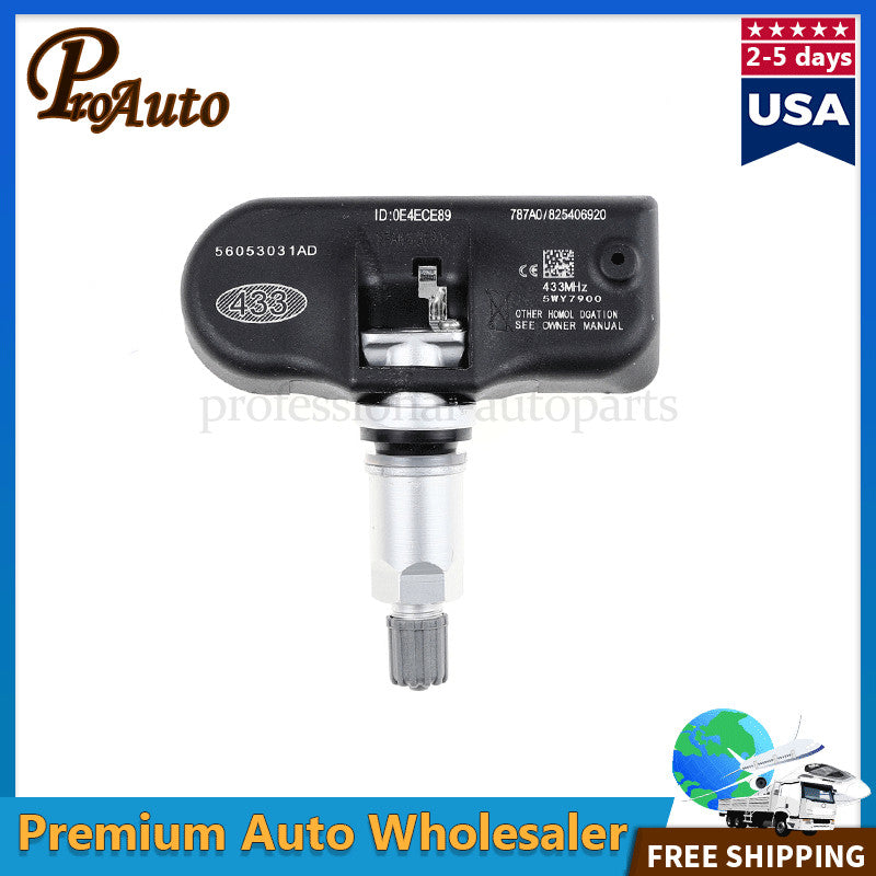 Set (4) TPMS Tire Pressure Sensor 56053031AD For 08-10 for Chrysler Town  Country
