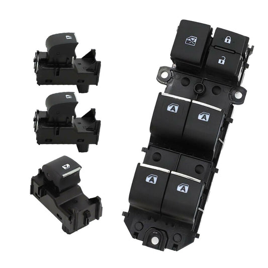 Lighted LED Power Window Switch Set Fit for C-HR 2018-20 Bule Backlight v