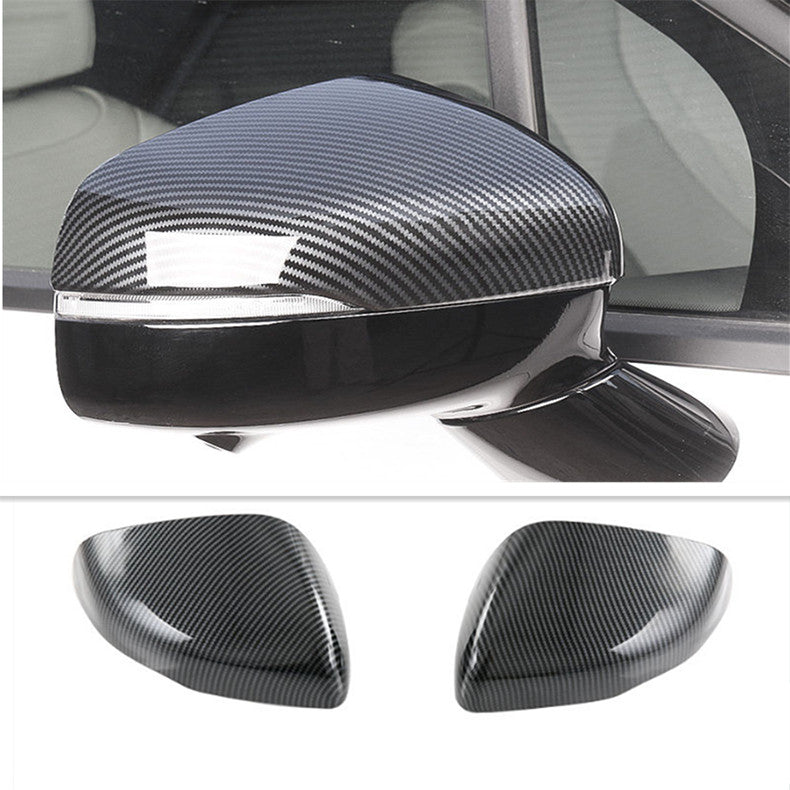 for Kia Sorento 2021-2023 ABS Carbon Fiber Side Mirror Rear View Cover Trim 2pcs