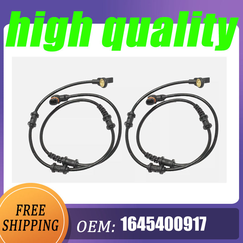 2-pack 1645400917 Front ABS Wheel Speed Sensors for Mercedes GL350, GL550, ML320, ML350
