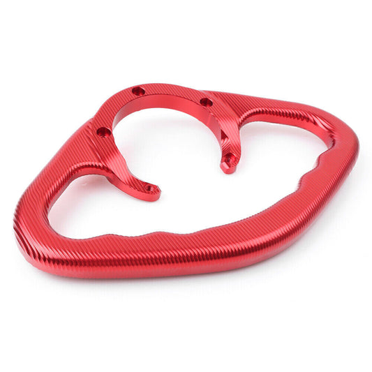 Passenger Grab Bar Handle Grip Fit for Yamaha FZ6 FAZER 2004-2011 FZ6R 2009-2015 Red Q