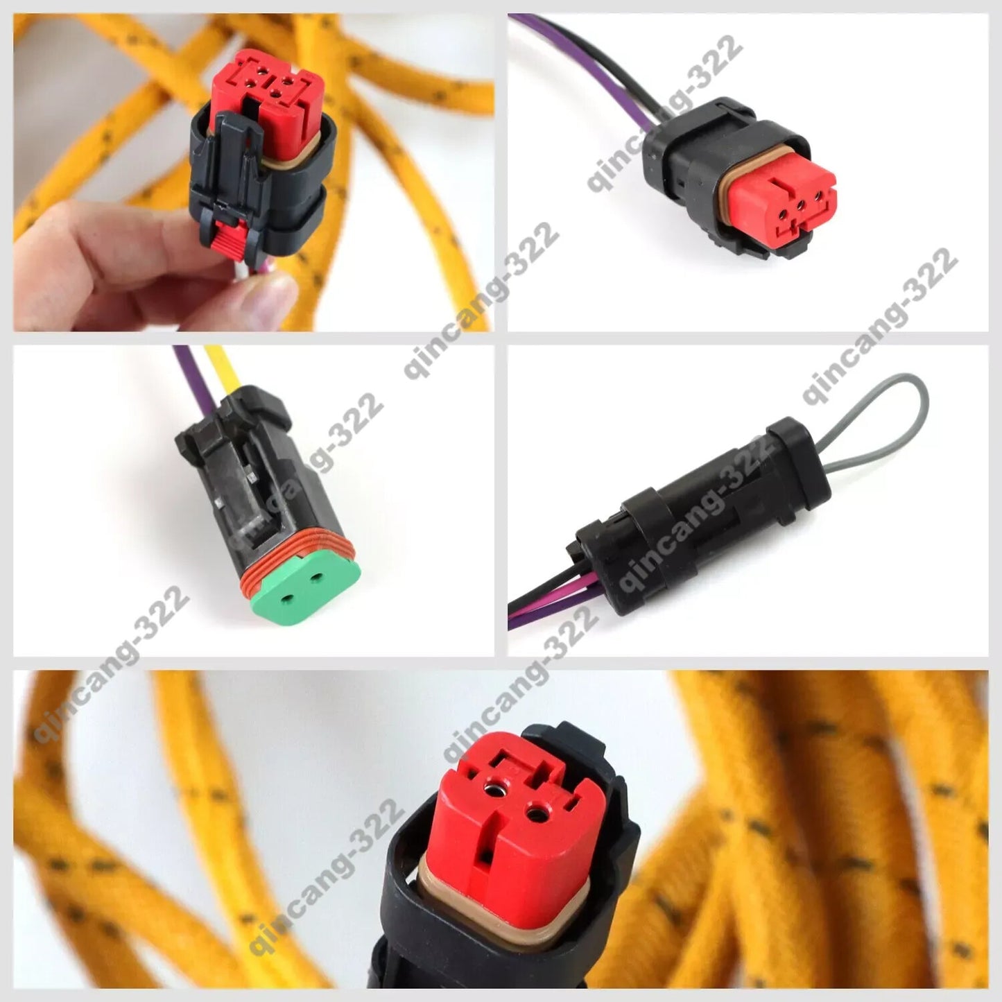 Wiring Harness 342-2846 For Caterpillar 374D 374DL E374D Excavator Q