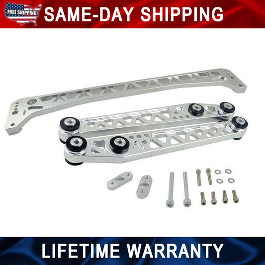 Rear Suspension Lower Control Arm + Subframe Brace Kit For 96-00 for Honda for Civic EK