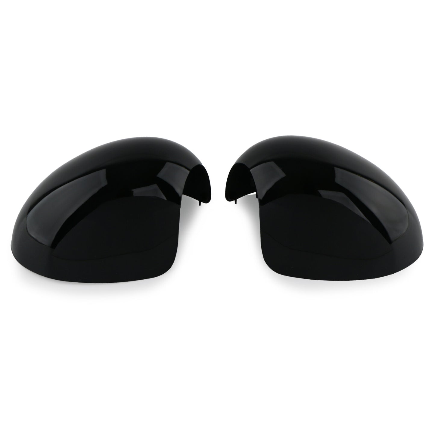 2x Door Wing Mirrors Cover Cap for Mini Cooper R55 R56 R57 R58 R60 Gloss Black