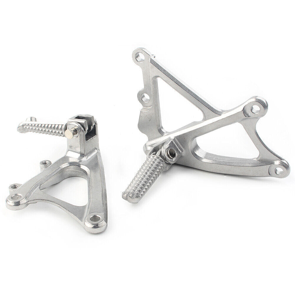 Fit for YAMAHA YZF R1 2009 2010 2011 gk Front Rider Footrest Foot Pegs Brackets Set