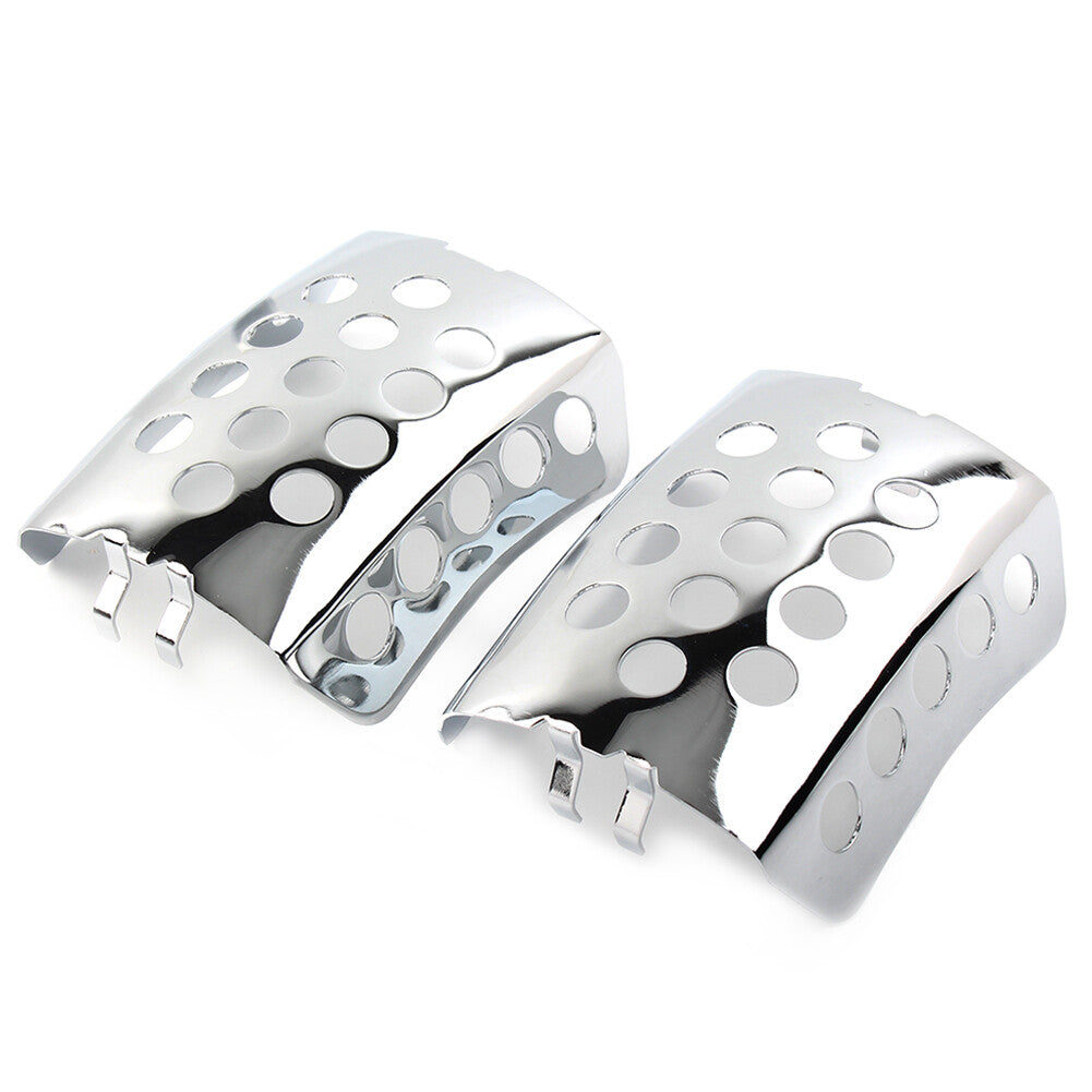 Silver Caliper Screen Insert Guard Cover Fit for Harley CVO Road Electra Glide