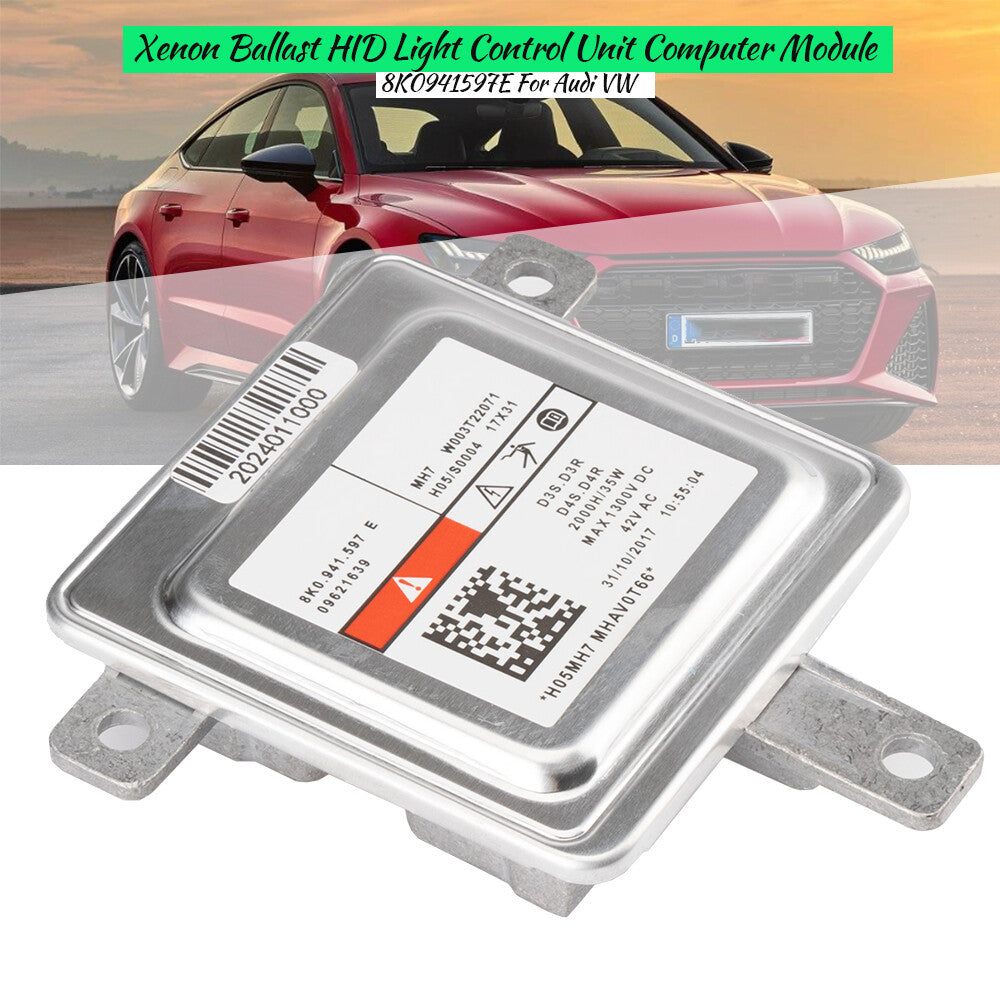For 2009-17 A3 for A4 for A5 for A6 A7 Q5 Q7 Xenon Headlight Ballast HID Control Unit Module Q