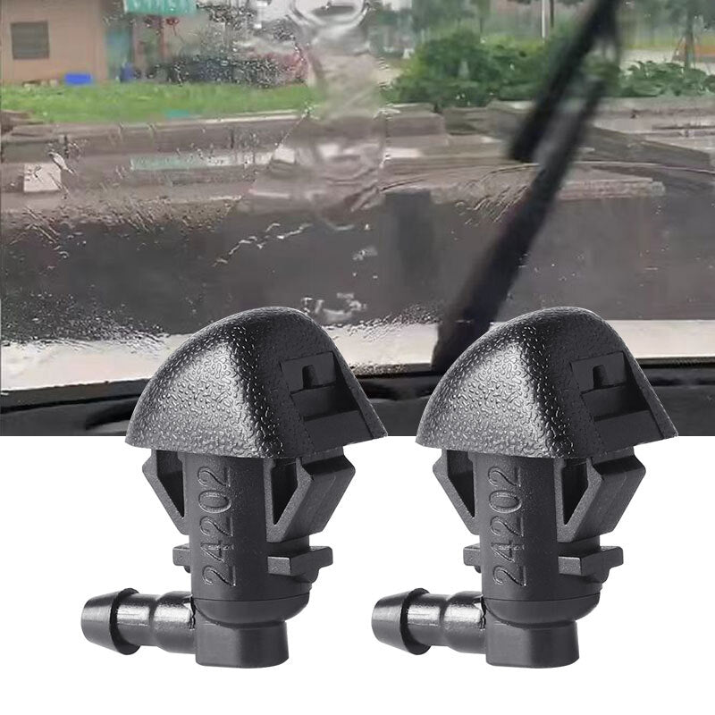 2 Pcs Windshield Washer Nozzle Wiper Water Spray Jet For 2009-2015 for Honda Pilot
