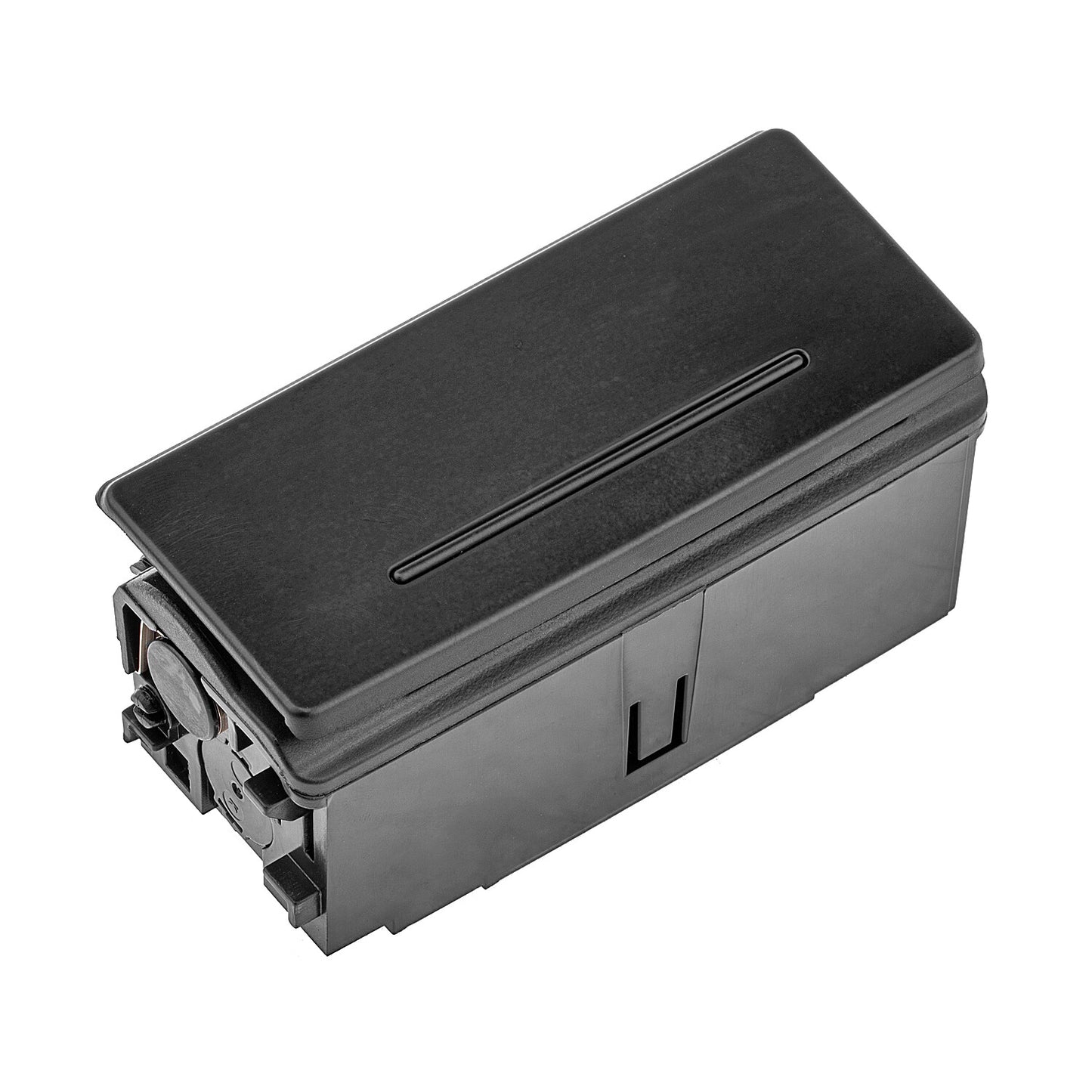Black protective cover for the ashtray on the left rear door (4B0857405B). Suitable for Audi A6, Q7, RS6, S6. n