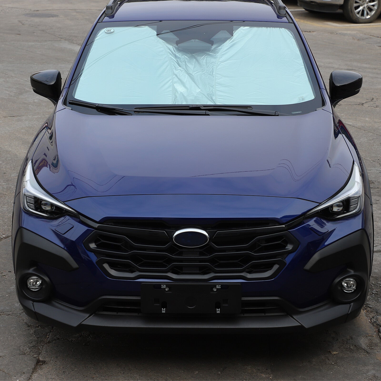 Front window sunshade windshield protector for Subaru Crosstrek 2023 and 2024 sun visors. n
