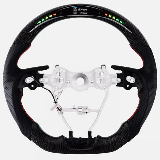 Carbon fiber LED steering wheel for Toyota for Camry 2018 - 2022