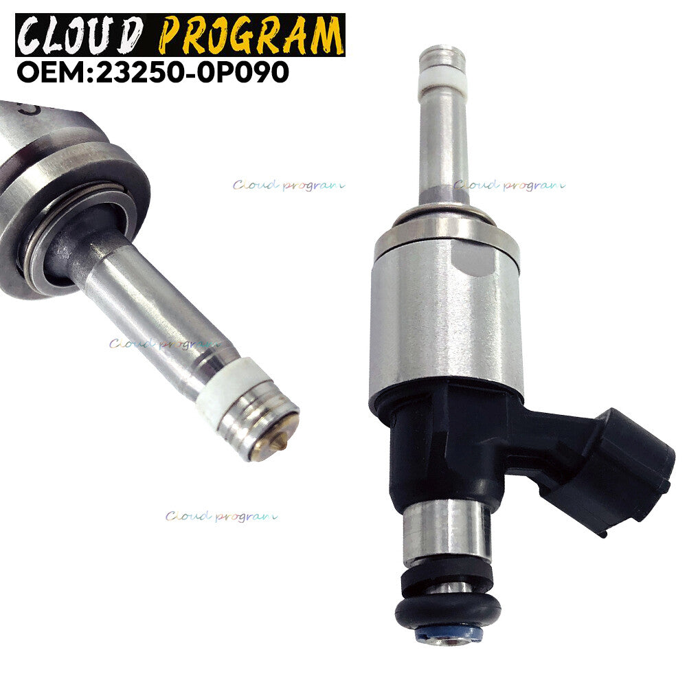 6PC set Fuel Injectors Nozzle 23250-0P090 for Camry Tacoma for Lexus RX350 v