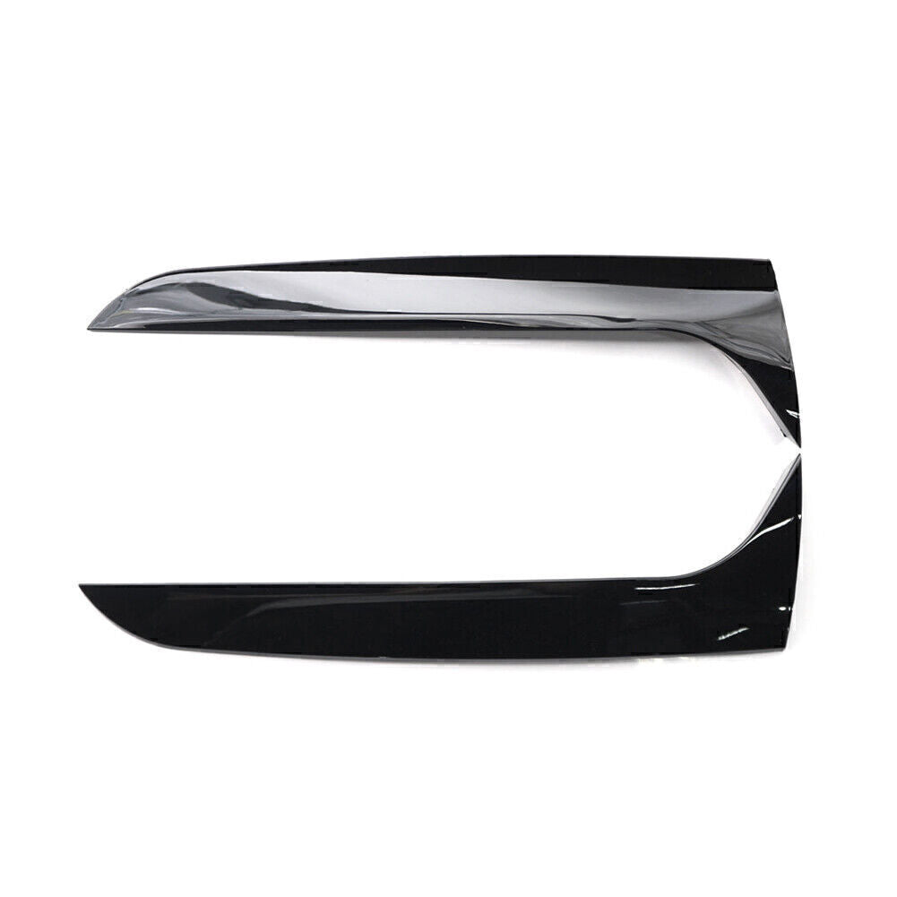 2x Rear Window Side Spoiler Canard Splitter Fit for Audi A4 B8 Allroad Avant 2009-16