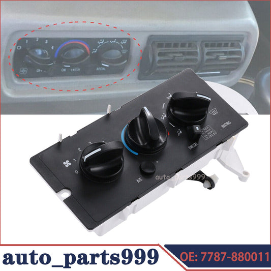 Air conditioning control panel applicable to 01-05 for Mack CH613 CV713 CH CL CV CX 7787-880011 11-1225- n