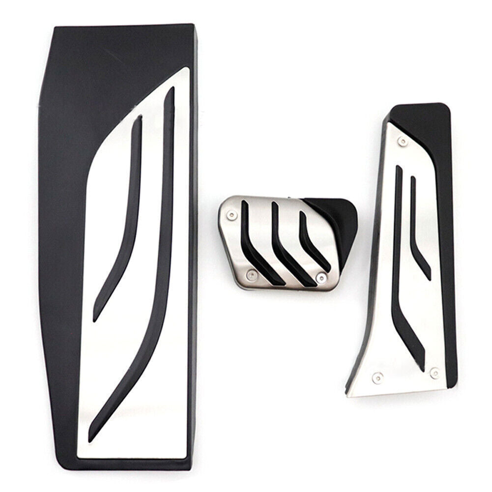 For 1/2/3/4 2012-2019 LHD 3x Car Foot Gas Brake Pedals Cover Kit n