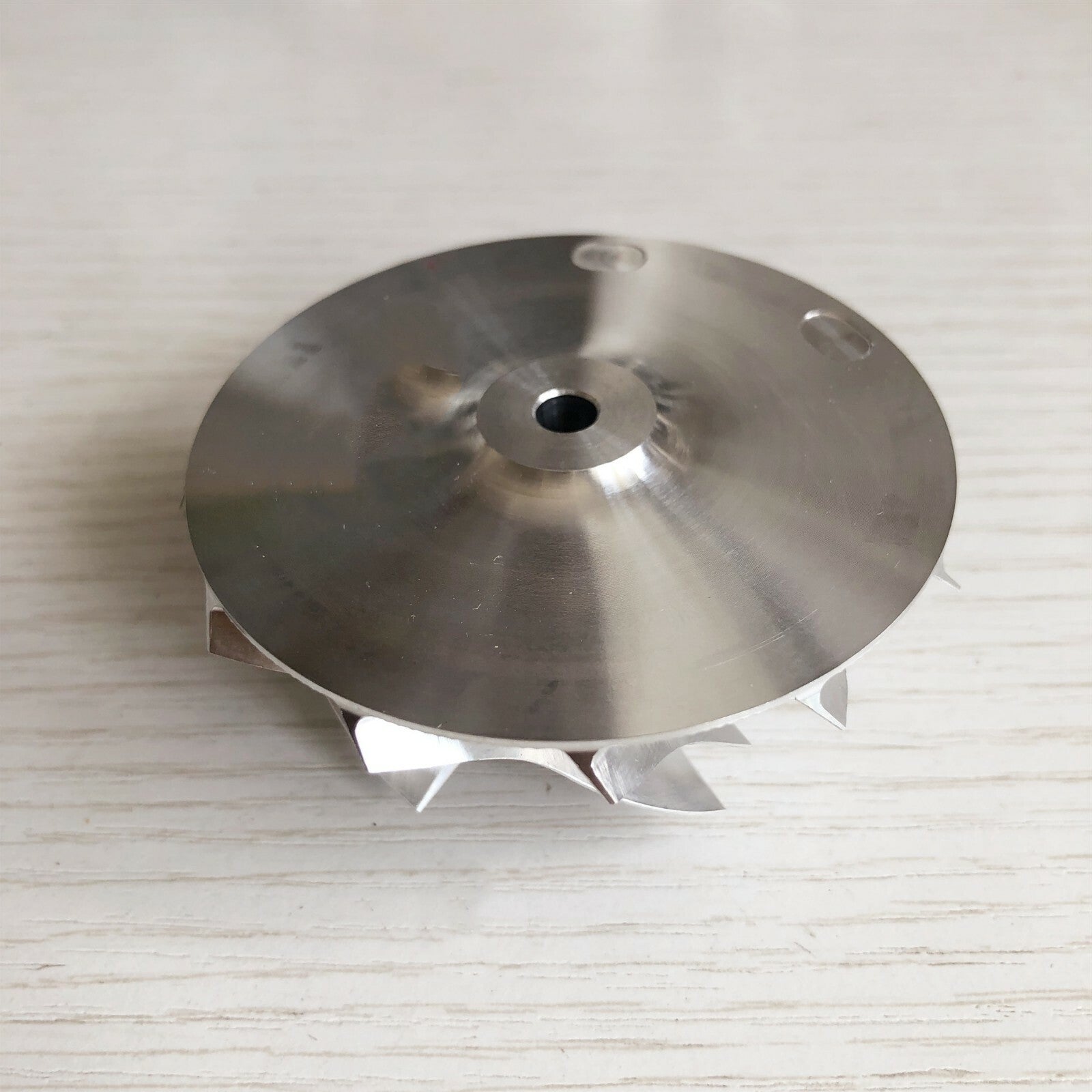 K16 54.20/66.56 mm 6+6 blade 5324-123-2206 upgraded turbine blank compressor wheel