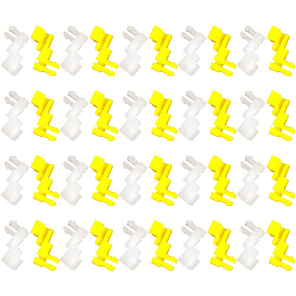 40Pcs for Camry for Corolla Tacoma RX300 SC430 LS430 Door Handle Lock Rod End Clip Q