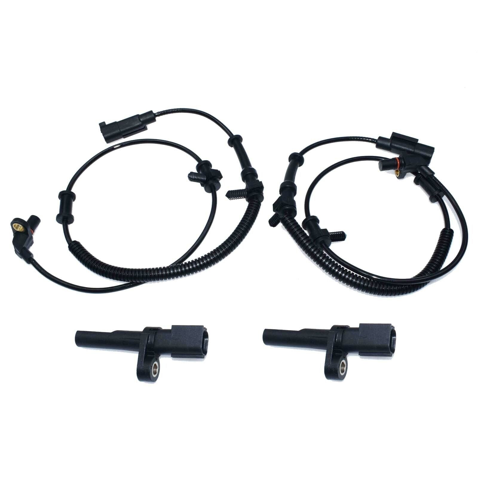 4Pcs ABS Wheel Speed Sensor Front Rear LH & RH for Dodge for RAM 1500 PICKUP 09-12