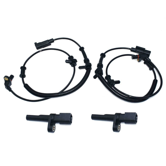 4Pcs ABS Wheel Speed Sensor Front Rear LH & RH for Dodge for RAM 1500 PICKUP 09-12