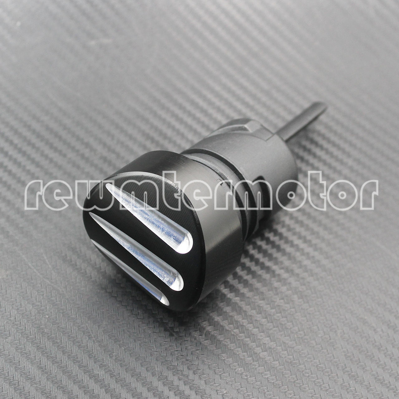 CNC Cut Billet Oil Dipstick Fit for Harley Sportster Iron48 Sportster XL 2004-16