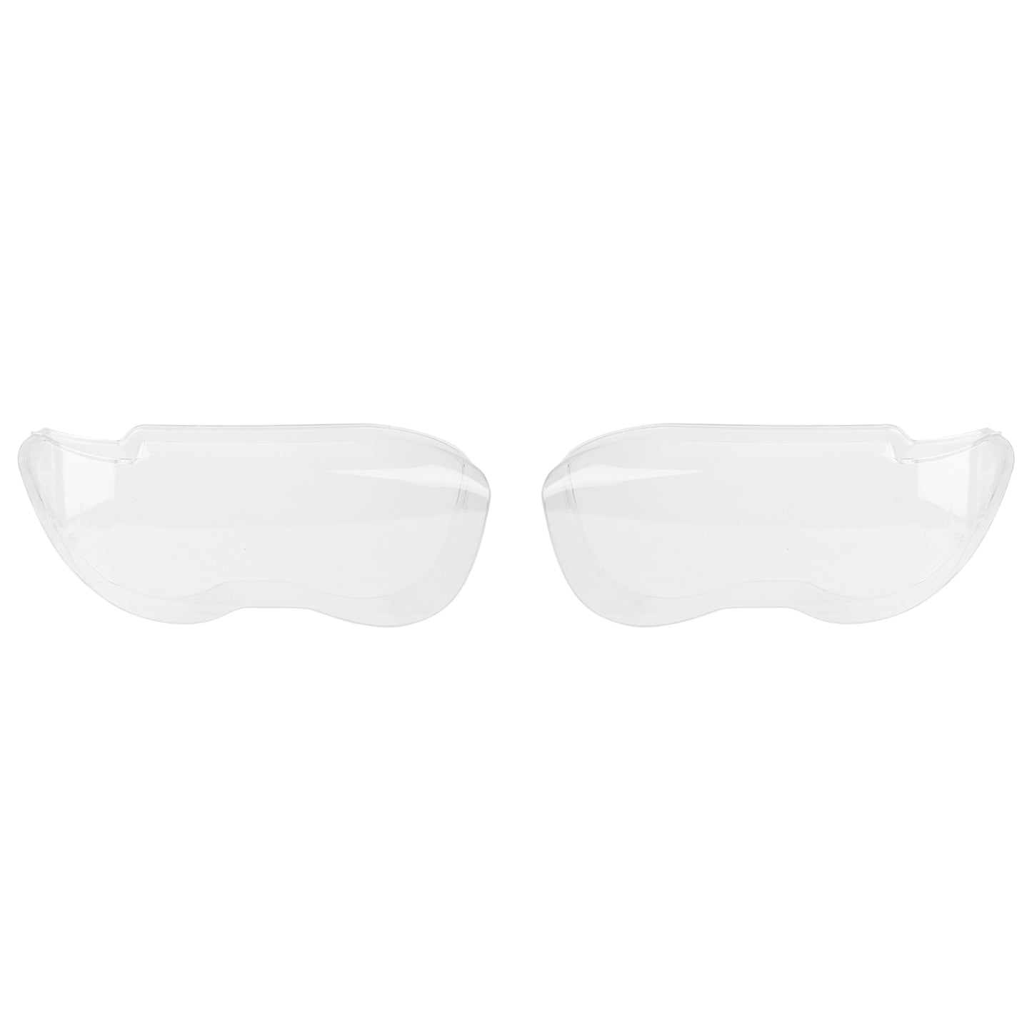 2-Piece Headlight Lens Replacement Cover for 2002-2005 for BMW 7 Series E65