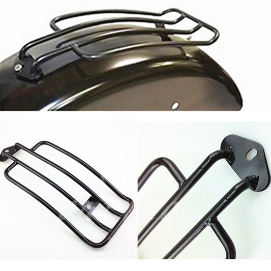 Black Luggage Rack Stock Solo for Seat for Harley XL Sportster 1200 XL1200 1985-2003 Q