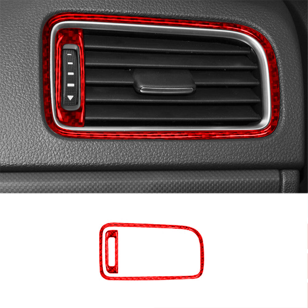 2X Red Demisting Vents Trim Cover For CLA 2014-2018 /GLA 2015-2018 v
