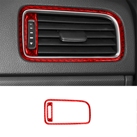 2X Red Demisting Vents Trim Cover For CLA 2014-2018 /GLA 2015-2018 v