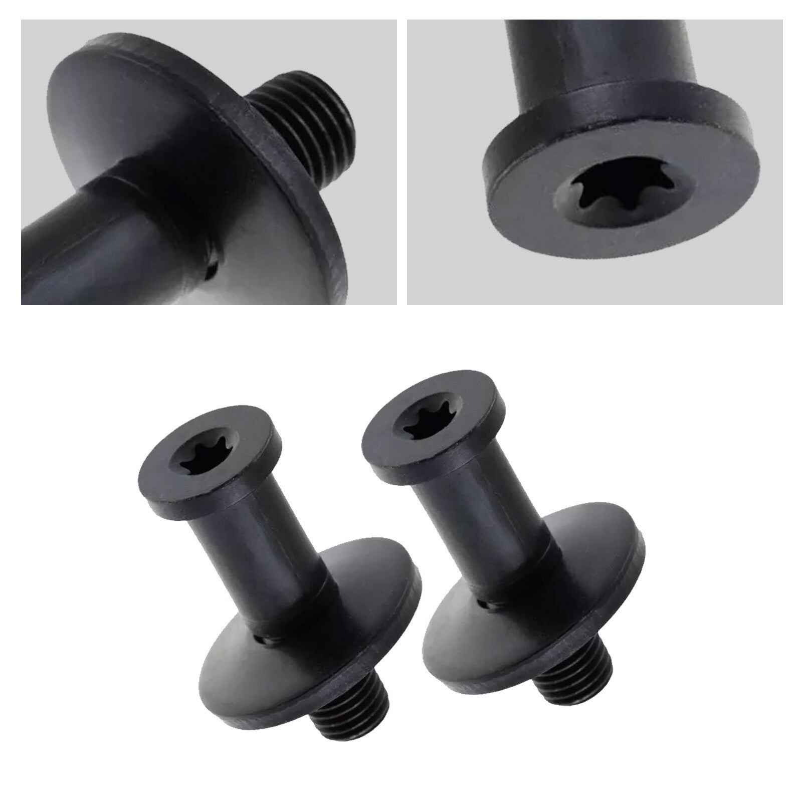 Pair Car Rear Tailgate Striker Bolt for Nissan Frontier 2005-2021 90570ZP50A Q