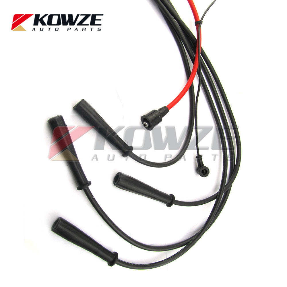 Spark Plug Wire Ignition Cable High Tension Set for Pajero Montero 2nd 4G54 2.6L Q