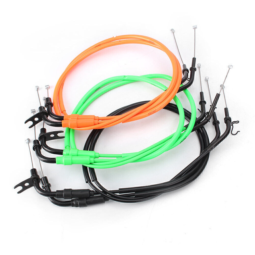 for Kawasaki Z1000 2014-16 15 2x Motorcycle Throttle Cable Accelerator Wire Line Q