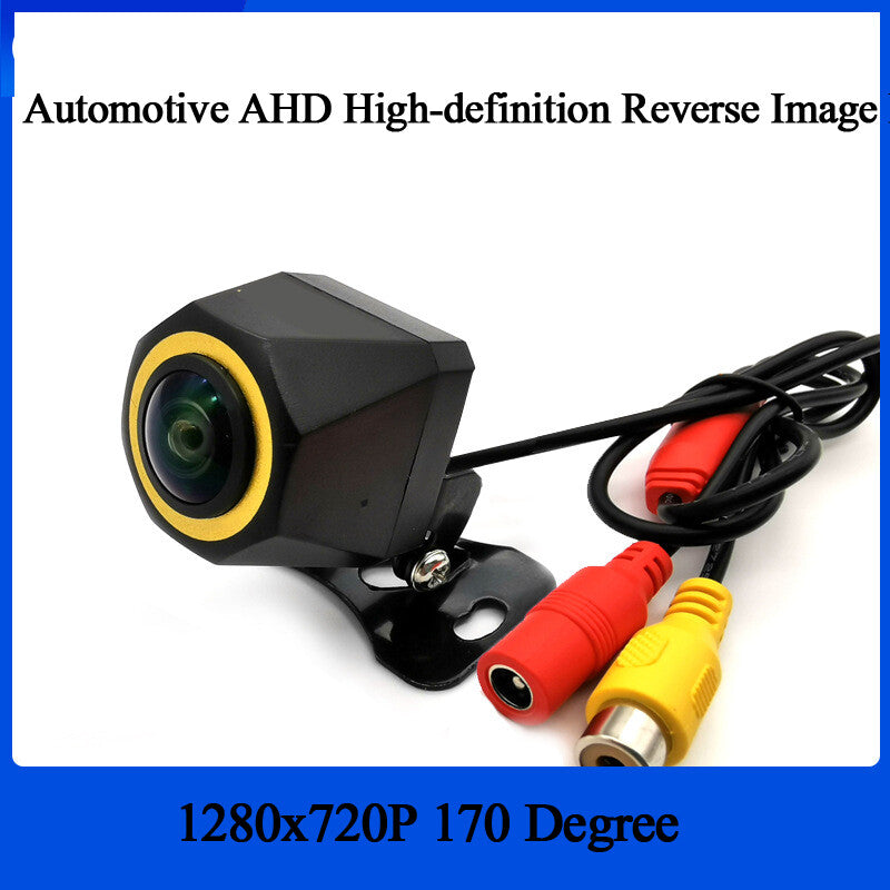 Rearview backup camera for cars - Reverse AHD 720P camera - 170° wide-angle accessory n