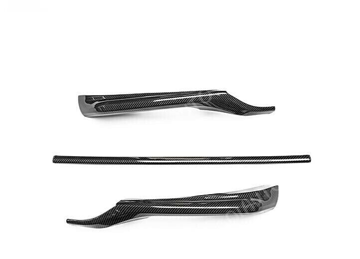 Front Bumper Lip Splitter Protector Trim carbon For 21-22 for Camry SE/XSE B n