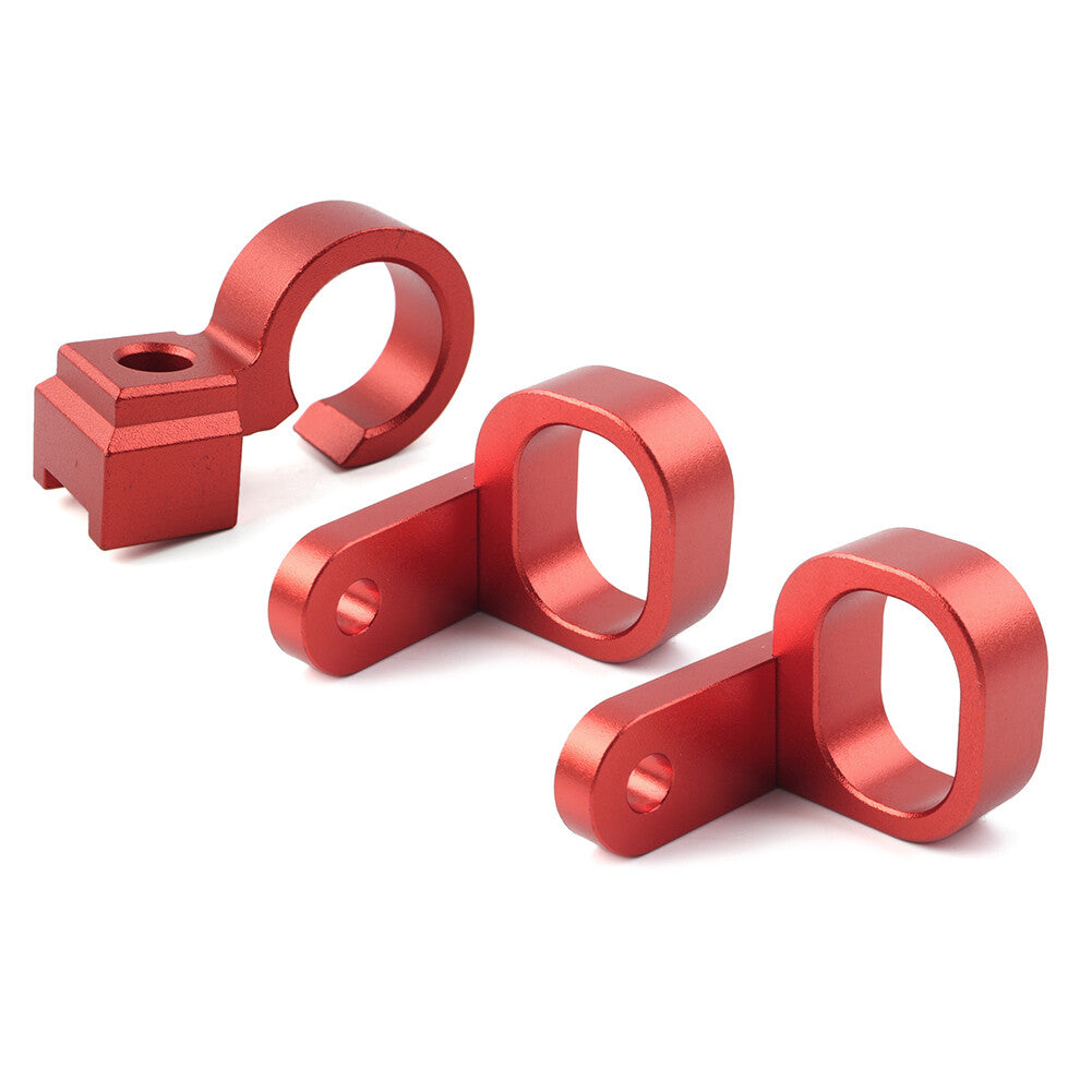 Front Rear Brake Hose Line Clamp for Suzuki DRZ400SM 2005-2022 RMX450Z 10-11 Red