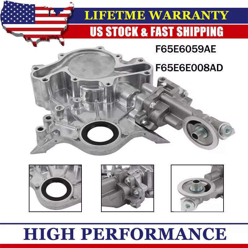 Timer cover with oil pump TC232EN F48E-6059 suitable for F150 1997-2003 for Mustang 4.2L n