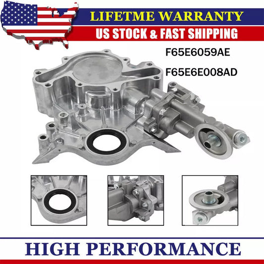 Timer cover with oil pump TC232EN F48E-6059 suitable for F150 1997-2003 for Mustang 4.2L n