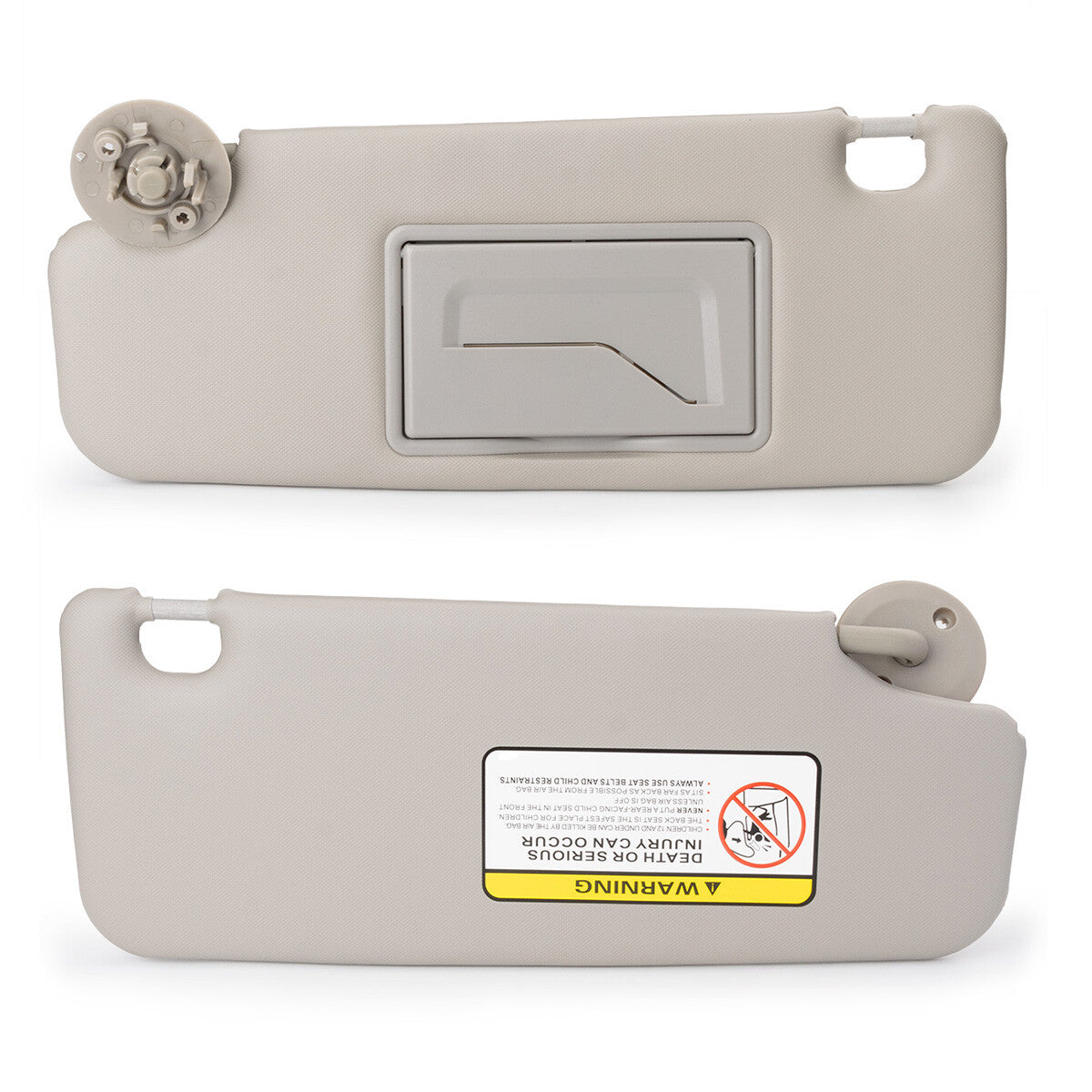 Gray sun visor, driver's side, and passenger side are suitable for Sonic 12-16 1.4L 1.6L 1.8L- n