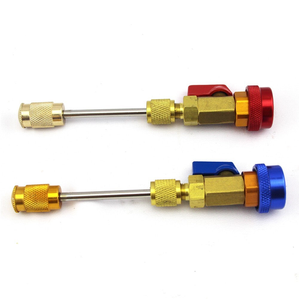 R134A Air Conditioner Valve Core Remover and Installer, High/Low Coupling Tool
