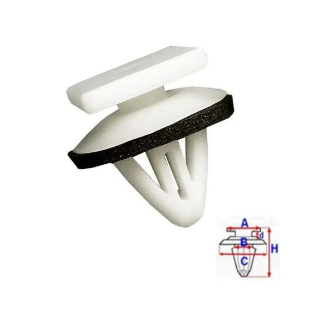 8581837000 Tailgate & Pillar Trim Clips for Hyundai for Kia