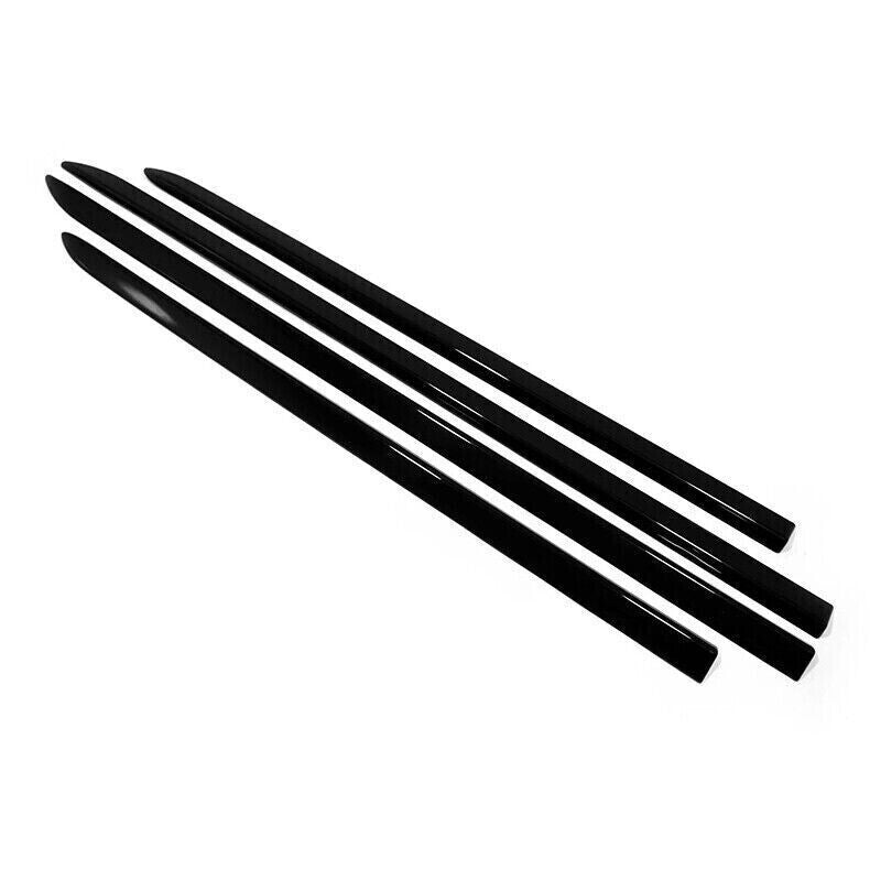 2022-2023 for Kia Carnival Black ABS Side Door Body Molding Cover Strip Trim B n