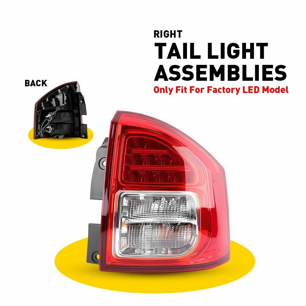 Right taillight assembly housing for 2011-2014 for Jeep Compass 5182542AC