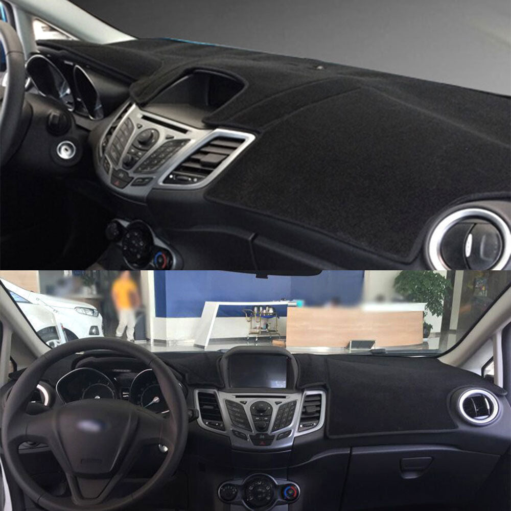 1X Dashboard Dash Mat Non-slip DashMat Sun Shade Pad For 09-2017 for Ford Fiesta MK7
