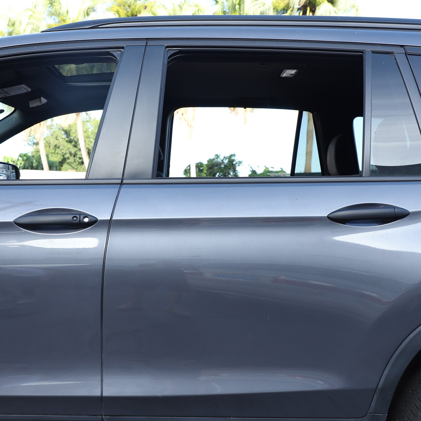 Compatible with 2016-2022 for Honda Pilot MATTE Black Door Handle Covers with Front Smartkey Kit