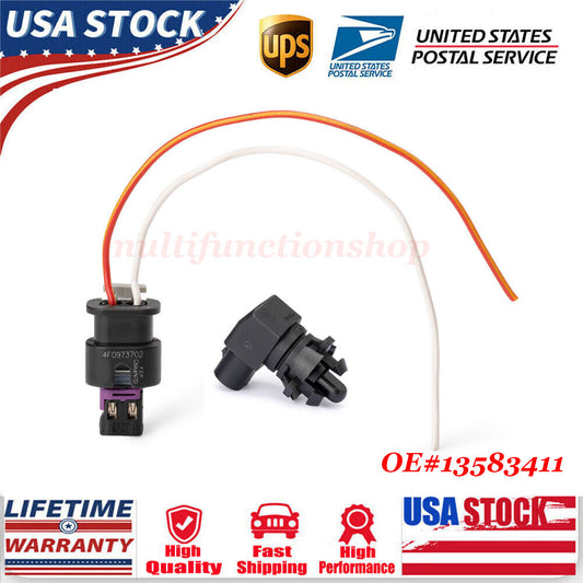 Ambient Air Temperature Sensor Plug Pigtail for Cadillac CT4 for Chevy for Buick 2014-21 Q