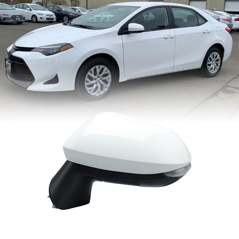 for Toyota for Corolla E21 E210 MK12 19-24 Exterior Mirror Rear View Mirror White Left