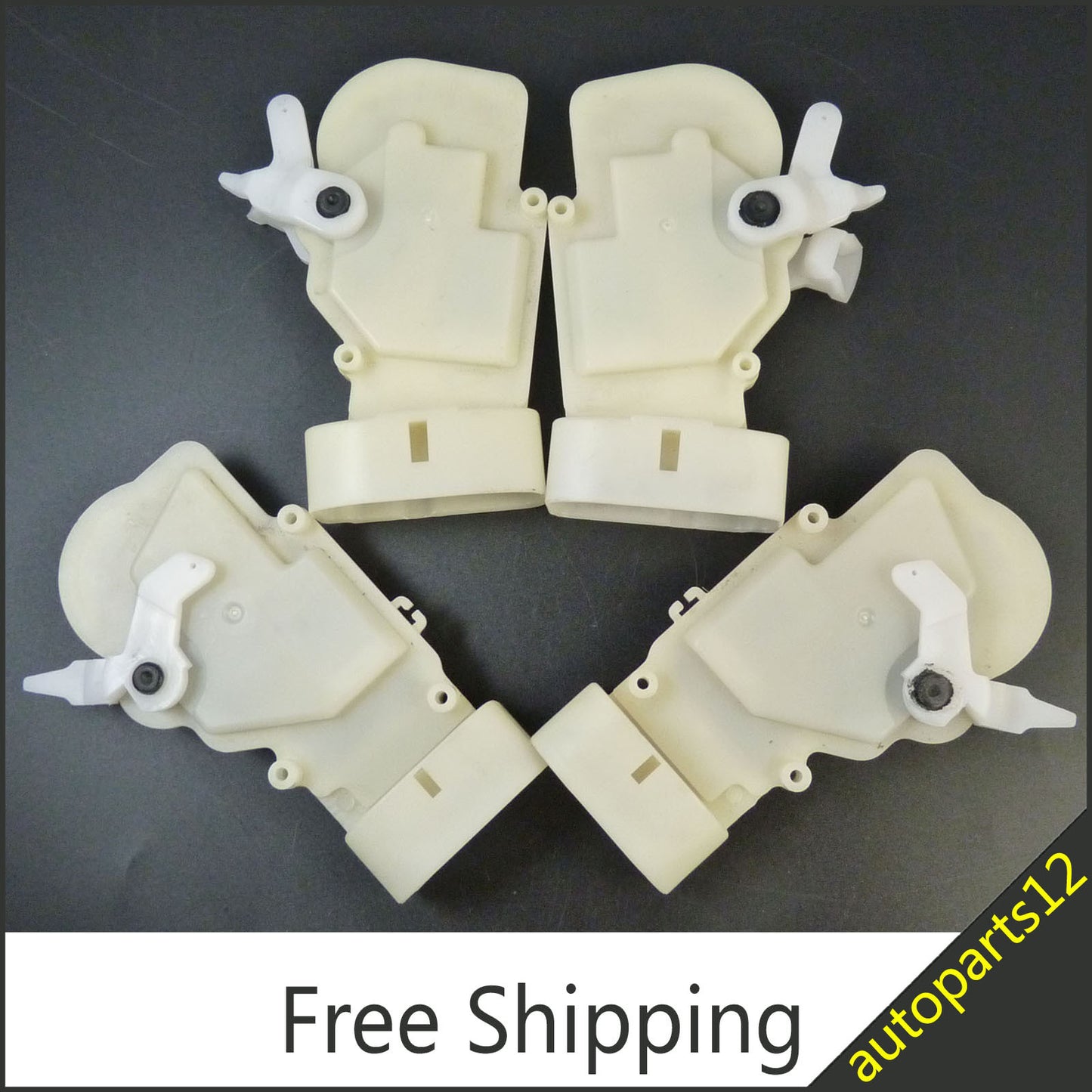 Pack Brand New Front and Rear Right Door Lock Actuator for for Lexus GS430 GS400 GS300- v