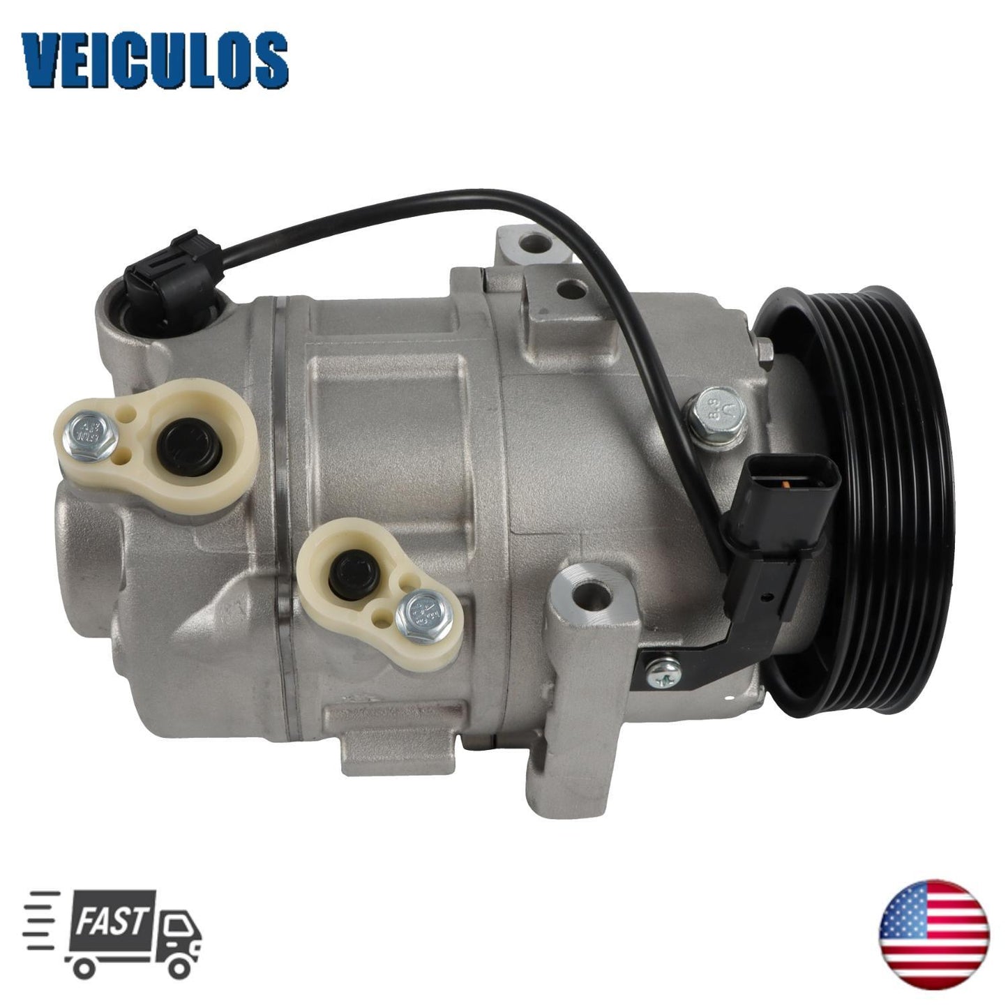 A/C AC Compressor w/Clutch CO29193C for Hyundai for Elantra for Kia Forte Soul 1.8 2.0L