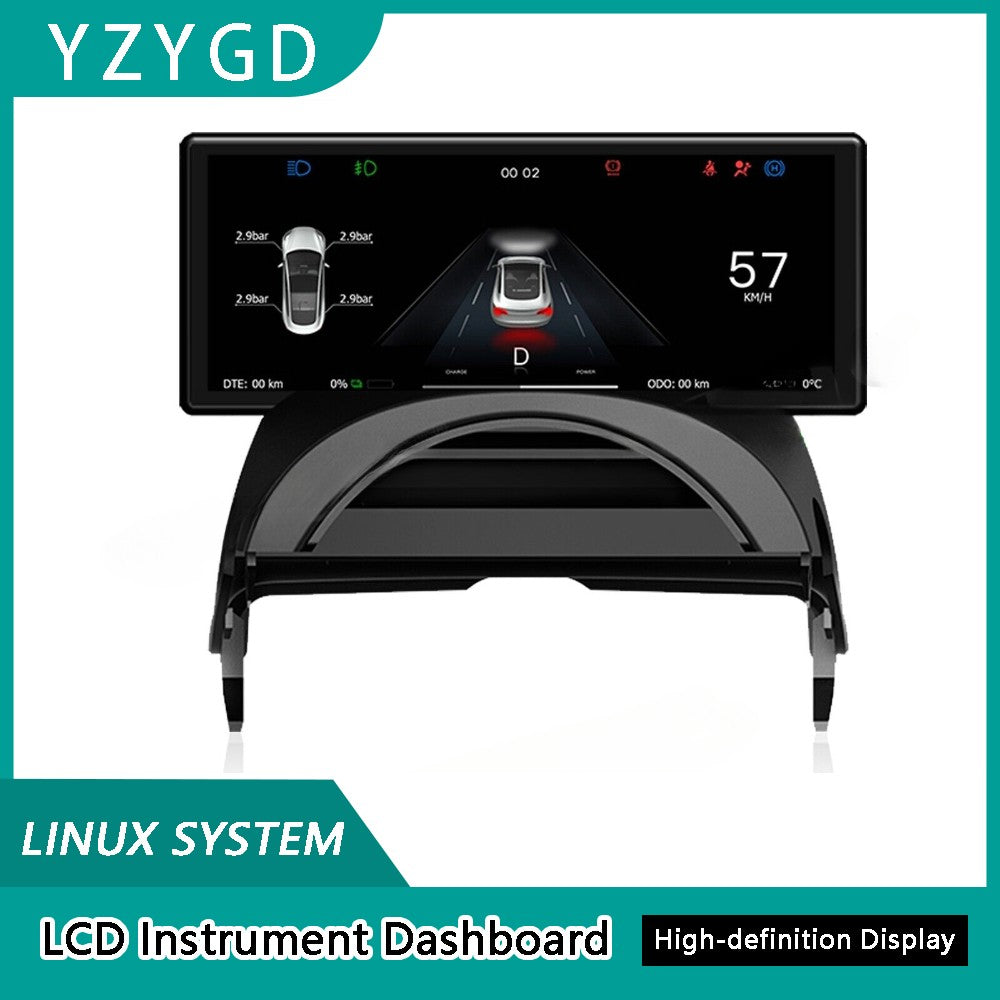 for Tesla for Model 3 /Y 6.2 Digital LCD Instrument Cluster Speedometer Dashboard Q