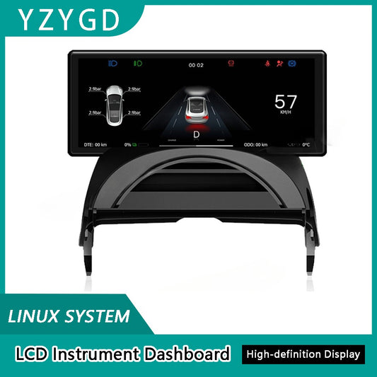 for Tesla for Model 3 /Y 6.2 Digital LCD Instrument Cluster Speedometer Dashboard Q