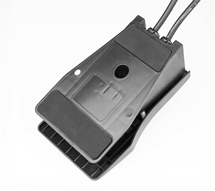 Heavy Duty Foot Pedal Control Switch Tools for Rotary Power American Plug Black